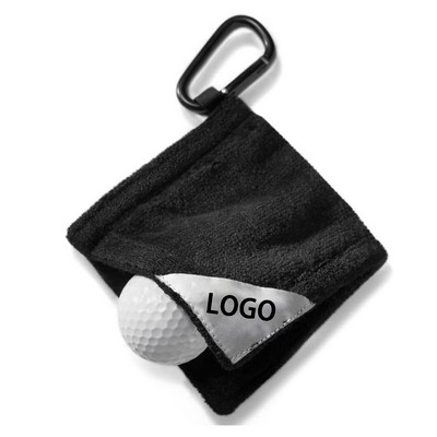 Golf Pocket Towel With Clip