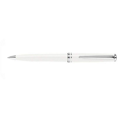 Luxury Line Montblanc Pix White and Platinum Ball Point