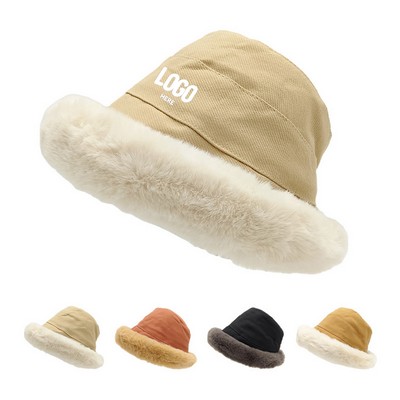 Furry Winter Bucket Hat