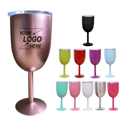 10oz Shatterproof Double-Wall Insulated Goblets