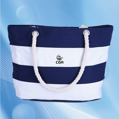 Canvas Beach Tote Bag