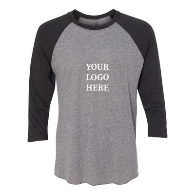 Next Level Apparel Triblend Three-Quarter Raglan T-Shirt