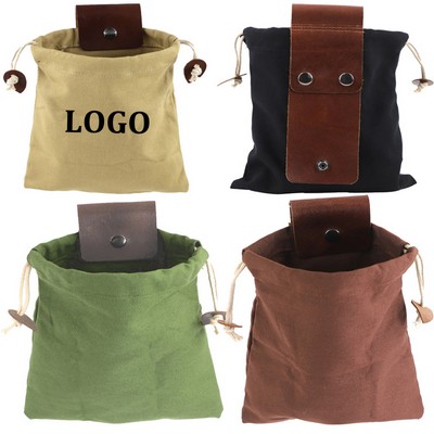 Canvas Foraging Pouch Bags