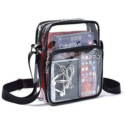 PVC Transparent Waterproof Shoulder Bag