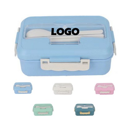 Lunch Box with Utensil Pocket