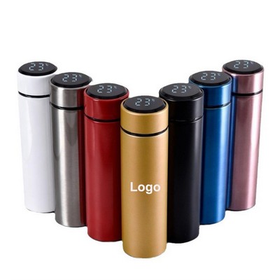 17OZ Stainless steel Thermos Cup Smart LED Temperature