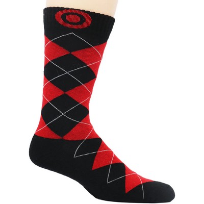 Imprted Woven Cool Max Mid Calf Crew Dress Socks