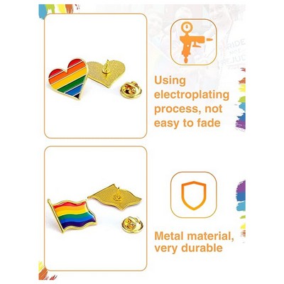 Rainbow Pride Pins