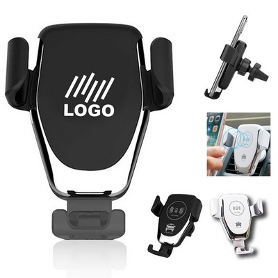 Car Phone Holder Mount Wireless Charger