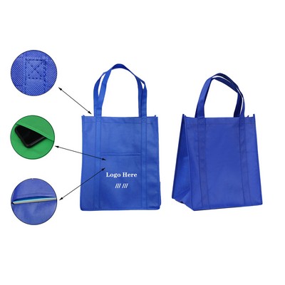 Custom Non-Woven Grocery Tote Bags