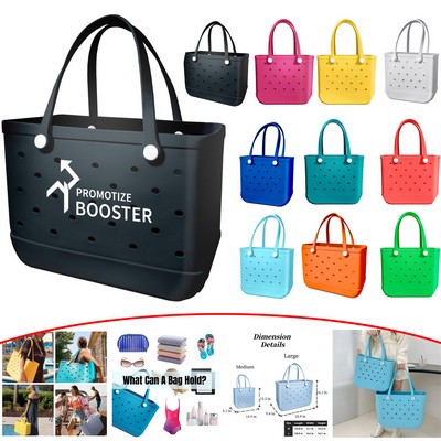 Waterproof Washable Tip Proof Durable Open Tote Bag