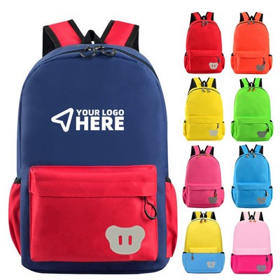 Primary and secondary school students kindergarten children casual backpack