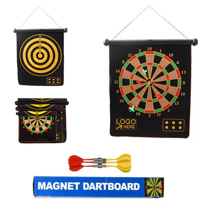 Double-sided Magnetic Dart Board For Kids And Adults