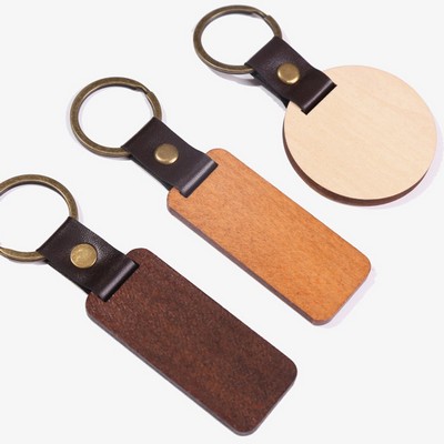 Custom PU Leather Keychain