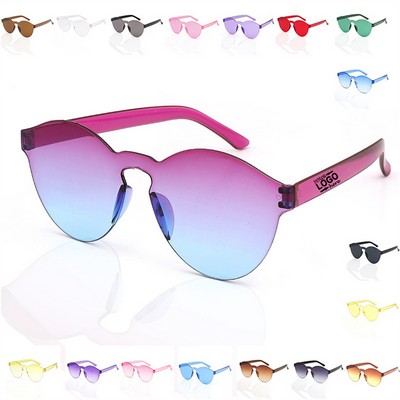 Transparent sunglasses