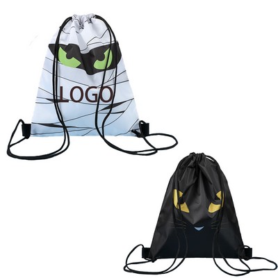 Adjustable Lightweight Drawstring Backpack