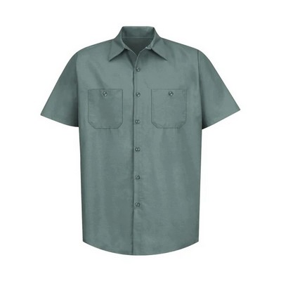 Red Kap® Industrial Short Sleeve Work Shirt w/Pockets