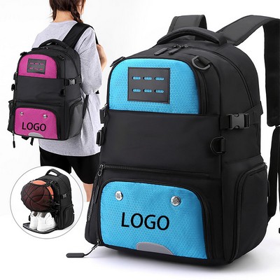 Basketball Backpack with Shoe Compartment