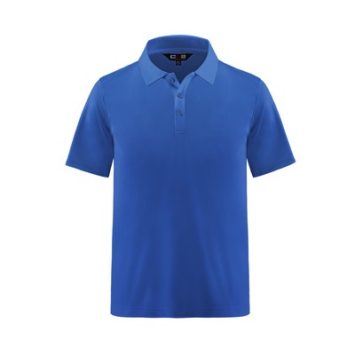 Elite Men's Cotton/Poly/Spandex Pique Polo Shirt