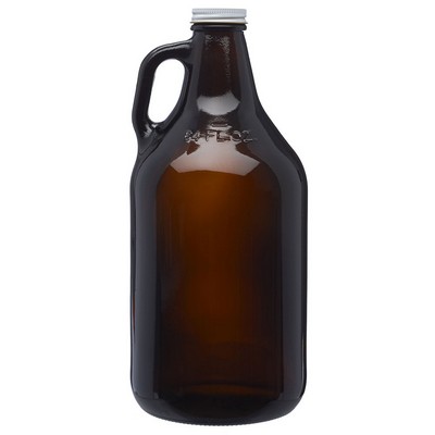 Amber Glass Beer Growlers 64 oz