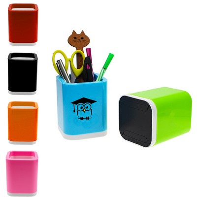 Square Colorful Pen & Pencil Holder