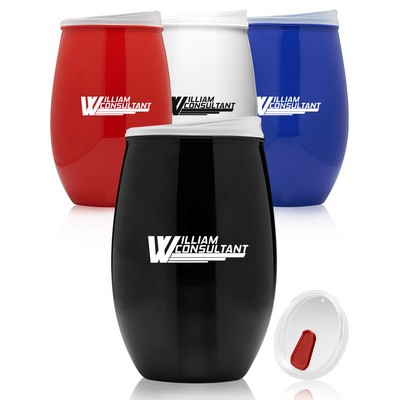 Tumbler Stemless Wine Glasses 16 oz