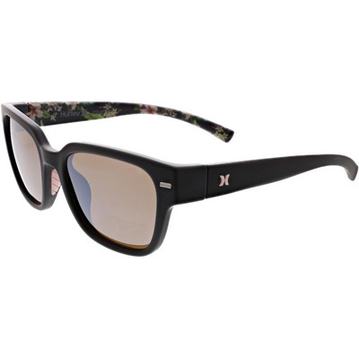 Hurley® Matte Black Women's Polarized Coronado Sunglasses