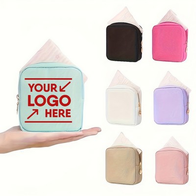 Waterproof Mini Makeup Bag Pad Pouch