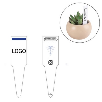 Custom Water Resistant Plastic Garden Plant Labels Stakes Tags