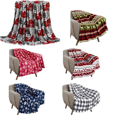 28" X 40"Christmas Blankets