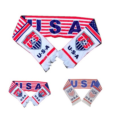 America Football Scarf with Tassle