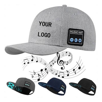 Hat with Speaker Built-in Microphone