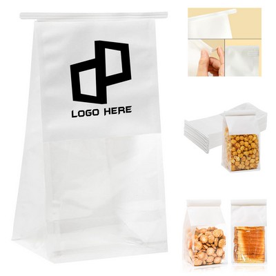 6.30X10.24X5.12Inch White Kraft Paper Bag