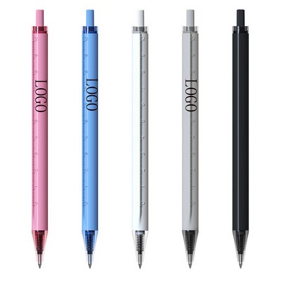 Multifunctional Gel Pen with Measuring Function