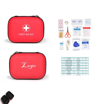 First Aid Kit With Zipper Bag