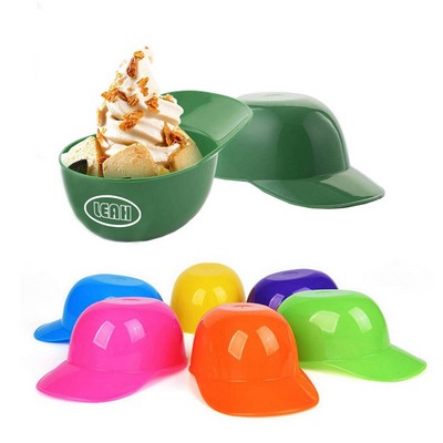 Baseball Helmet Ice Cream Bowl