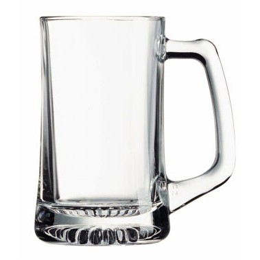 14oz Sport Stein, Clear Glass