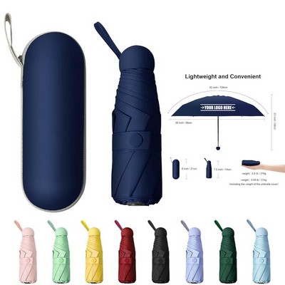 Mini Windproof Folding Travel Umbrella