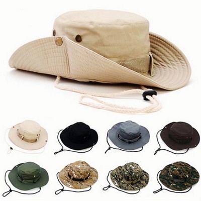 Wide Brim Fisherman Hat