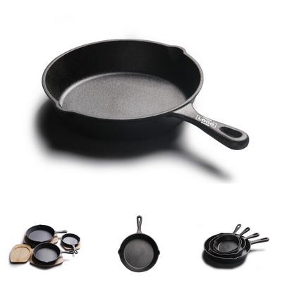 10.25 In Cast Iron Pan Small Frying Non-stick