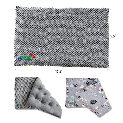 9 x 15 Inches Wide Microwave Heating Pad with Washable Cover Microwavable Hot Pad for Neck Shoulder