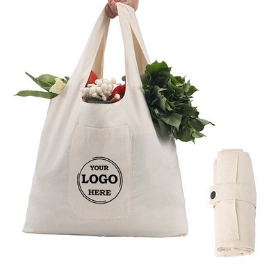 Cotton Tote Eco-friendly Reusable Washable Grocery Bags