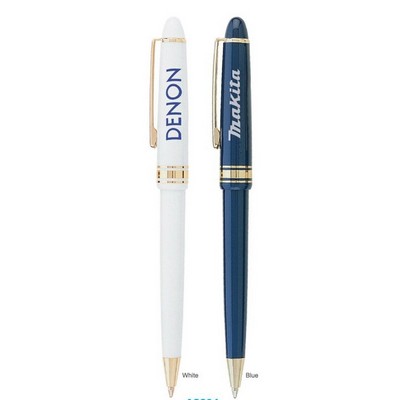 Plastic Collection Classic Push Action Ballpoint Pen