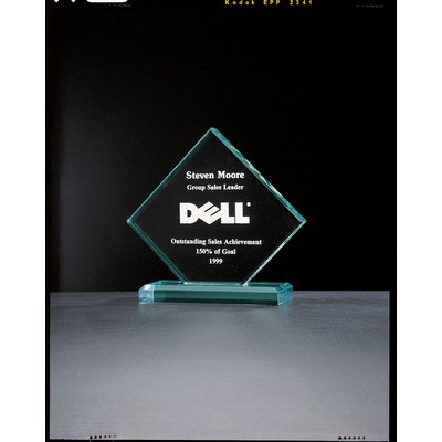 Summit Series Diamond Jade Acrylic Award (8"x7 1/4")