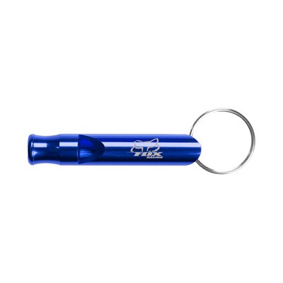 Aluminum Metal Whistle Key Chain(Factory Direct - 10-12 Weeks Ocean)