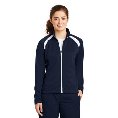 Sport-Tek® Ladies' Tricot Track Jacket