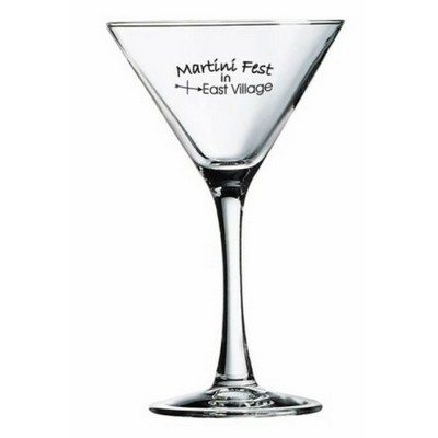 10 Oz. Martini Glass - Dishwasher Resistant - Precision Spot Color