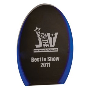 Luminary Acrylic Oval Award