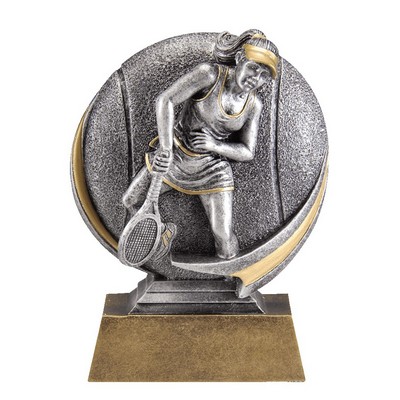 5" Female Tennis Motion Xtreme Figure Award