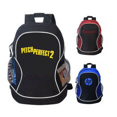 Poly Deluxe Zippered Backpack